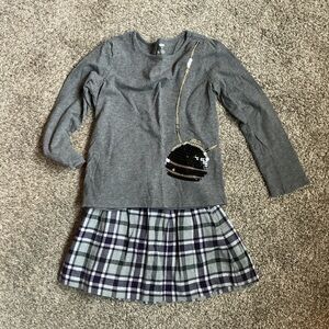 Gymboree size 5 Shirt and Skirt